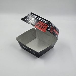 Bioboard Burger Snack Box | Acs Packagings Supplies